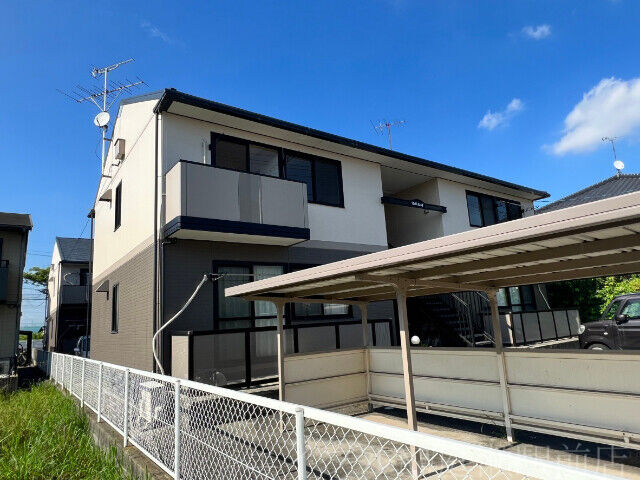 拡大写真:ベルリーフ花尻B 2階202の建物外観