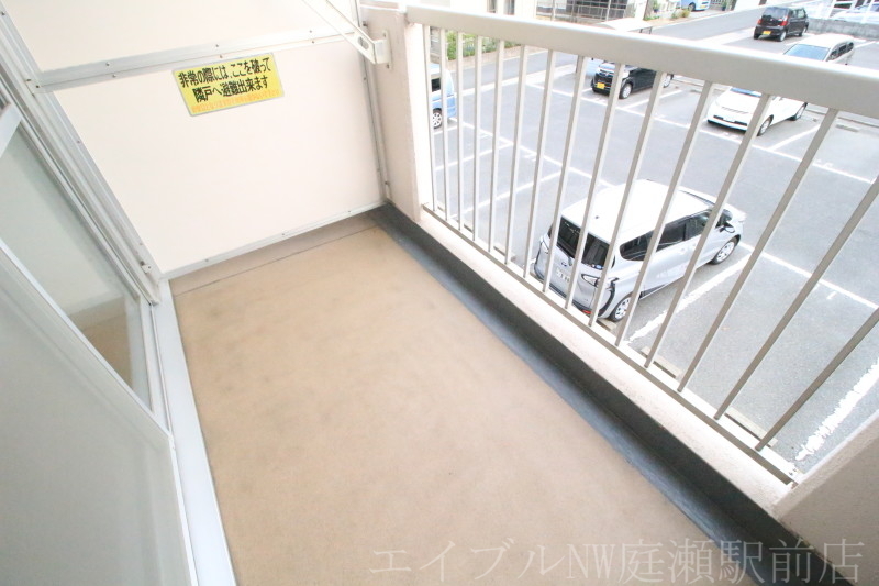 拡大写真:スリム平野 2階206のバルコニー