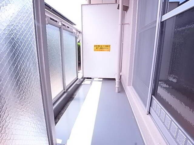 拡大写真:ランベール池北 2階204のバルコニー