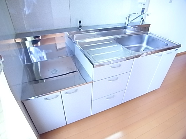 拡大写真:ランベール池北 2階204のキッチン