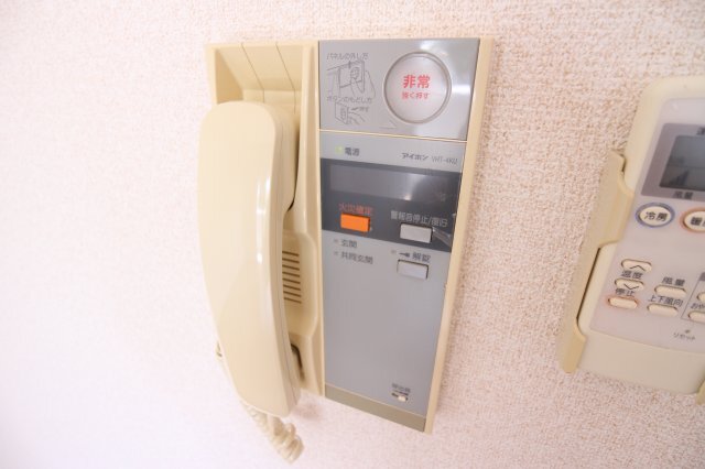 拡大写真：ボヌール有瀬 1階103のセキュリティ
