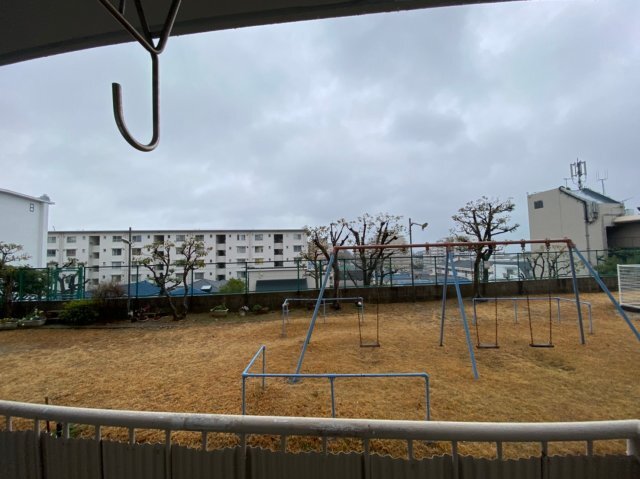 拡大写真:上高丸厚生年金住宅3号棟 1階106の展望