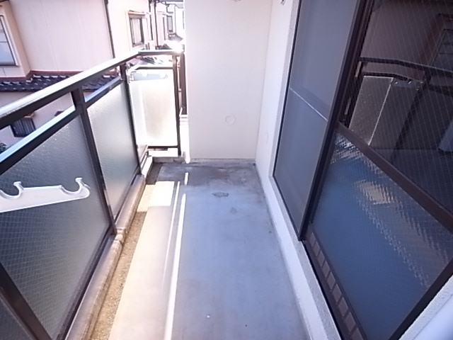 拡大写真：サンシティ今寺 4階403のバルコニー