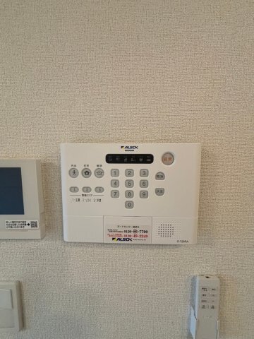 拡大写真：メゾンドアポロン 2階201のセキュリティ