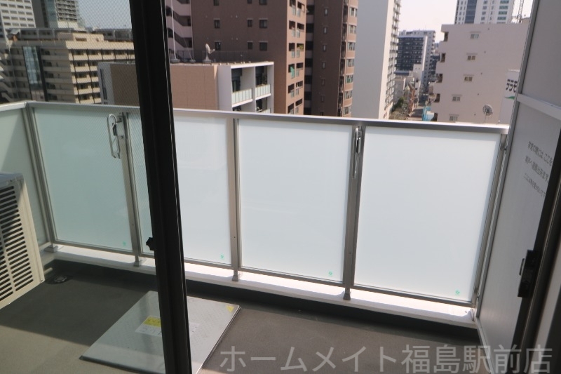 拡大写真:DAIYA STORK 阿波座 6階603のバルコニー