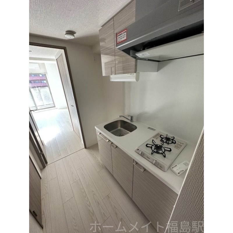 拡大写真:エスリード中之島ザ・コア 4階410のキッチン