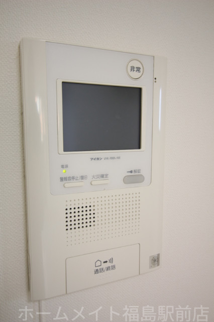 拡大写真:梅田ウエストレジデンス 4階401のセキュリティ