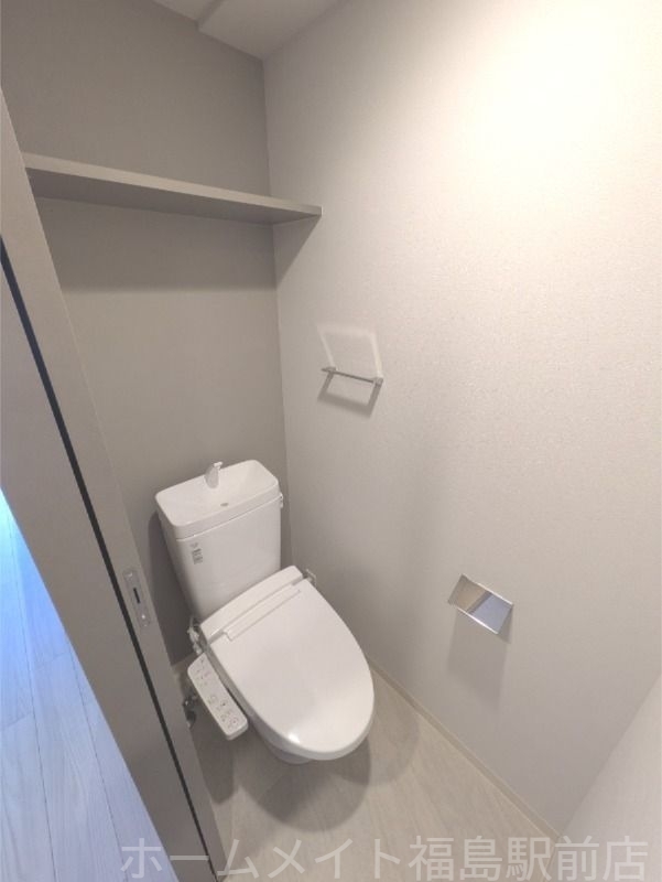 拡大写真:S-RESIDENCE阿波座bouncy 2階207のトイレ