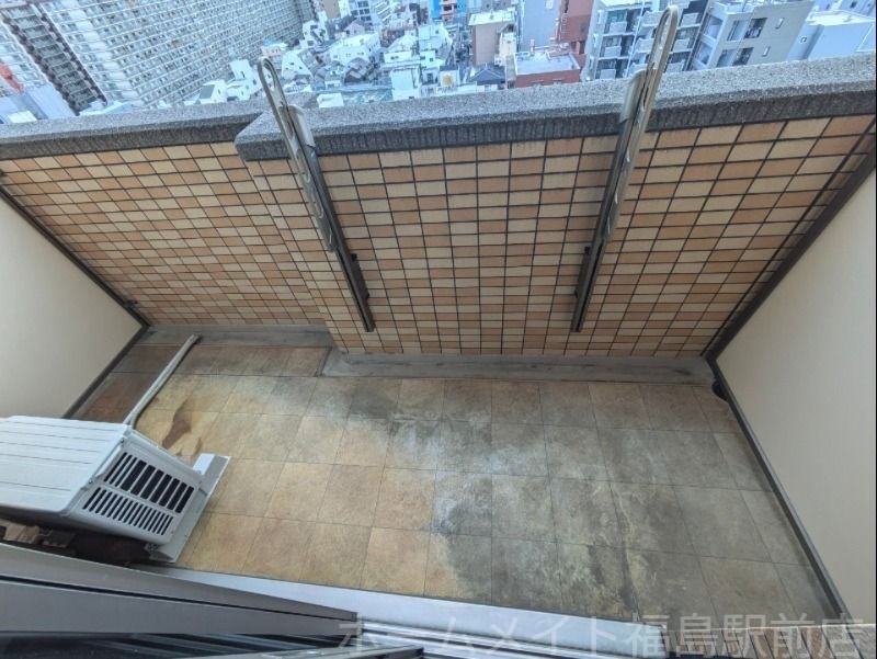 拡大写真:ビエラコート天神橋 2階204のバルコニー