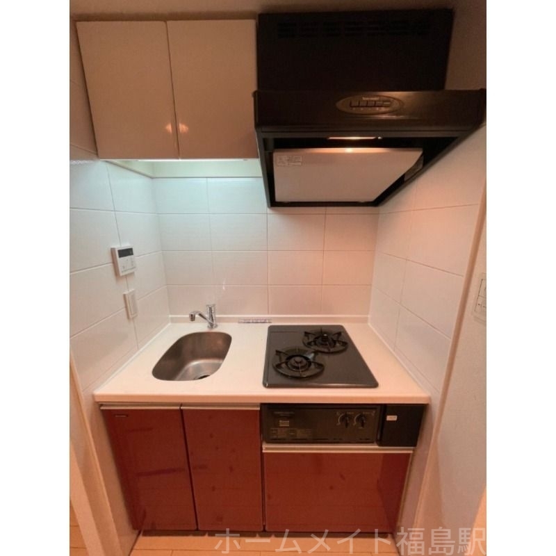 拡大写真：S-RESIDENCE　Hommachi Marks 12階1205のキッチン