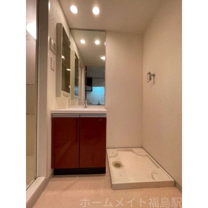 拡大写真：S-RESIDENCE　Hommachi Marks 12階1205の洗面所