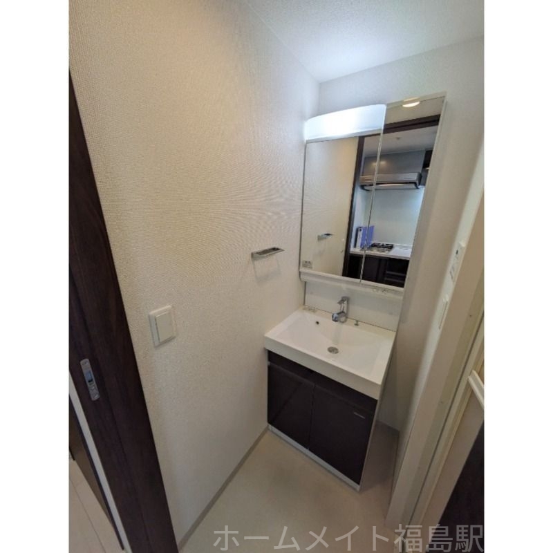 拡大写真:エステムコート中之島GATEII 3階307の洗面所