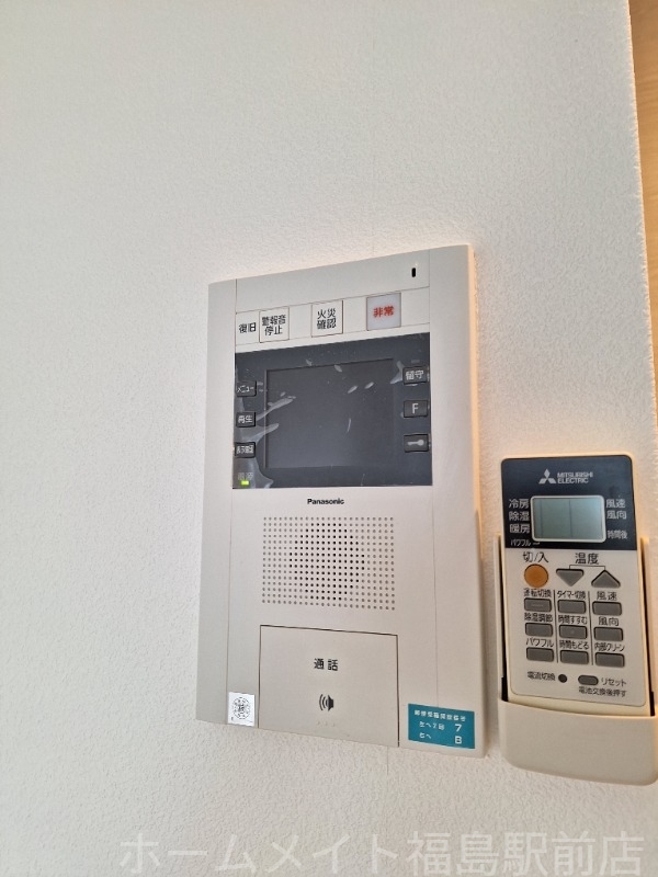 拡大写真:ファーストステージ梅田WEST 8階805のセキュリティ