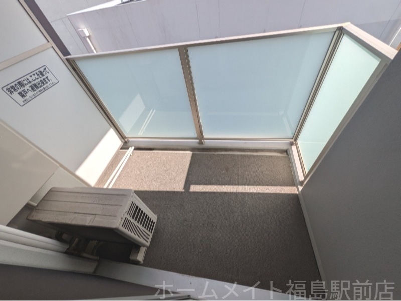 拡大写真:BLAU本町東 4階406のバルコニー
