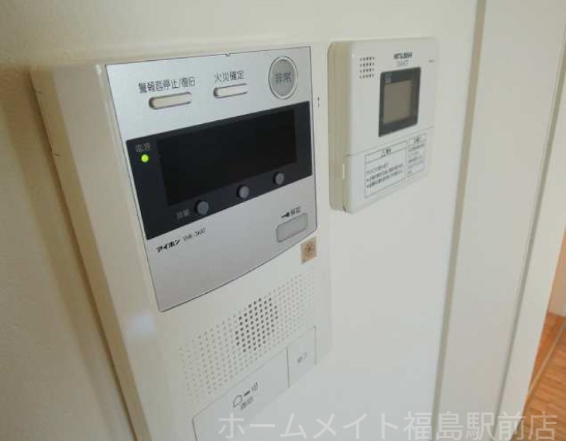 拡大写真:パレ阪栄橋 6階603のセキュリティ