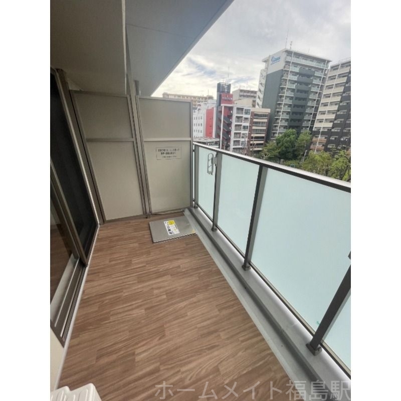 拡大写真:J.GRAN Court京町堀 3階301のバルコニー