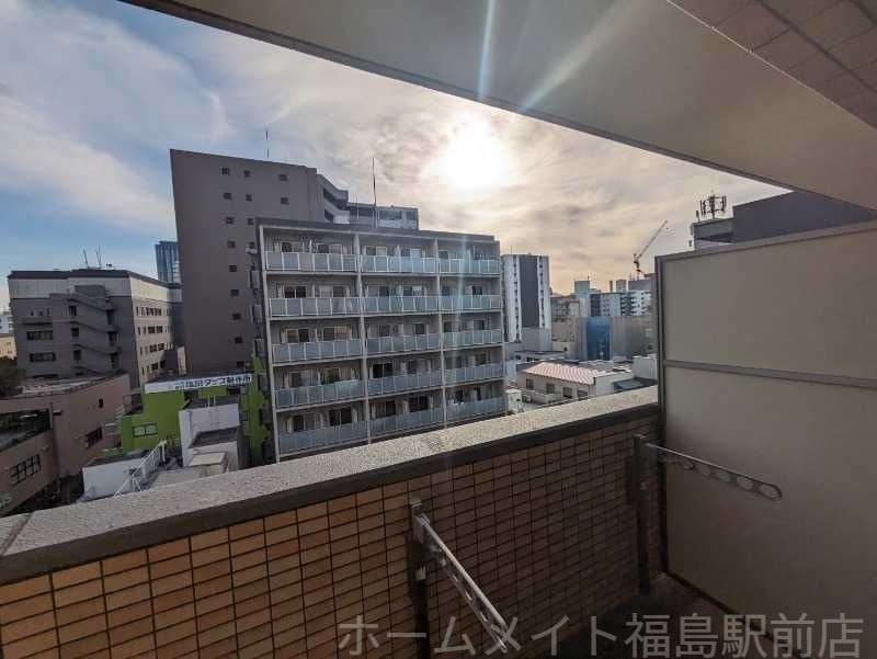 拡大写真:アーバネックス西長堀 2階204のバルコニー
