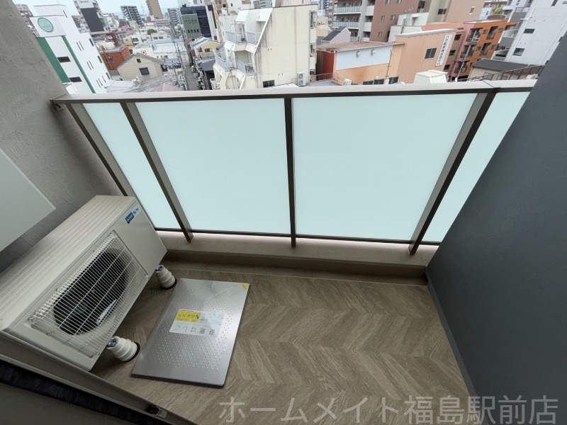 拡大写真:ザ・パークハビオ都島テラス 8階804のバルコニー