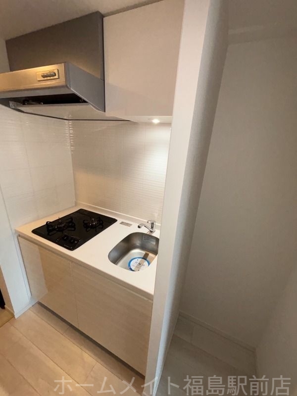 拡大写真:S-RESIDENCE難波大国町Tres 7階706のキッチン
