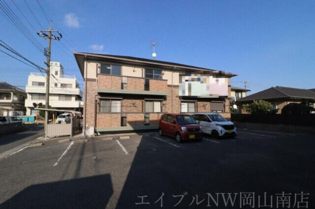 岡山市南区南輝2丁目の外観