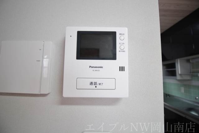 拡大写真:岡山市北区富田町1丁目 2階201のセキュリティ