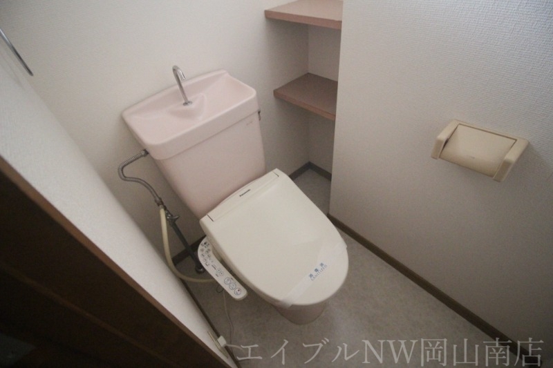 拡大写真:岡山市南区若葉町 1階102のトイレ