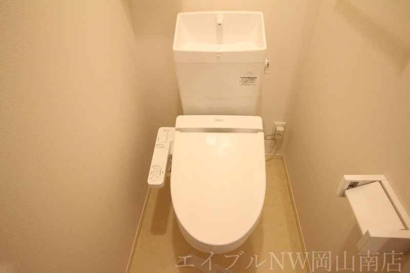 拡大写真:岡山市南区新福1丁目 1階101のトイレ