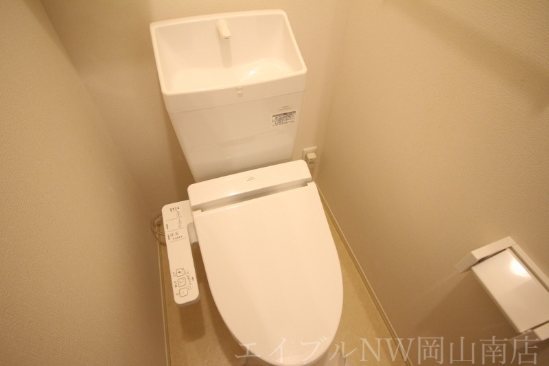拡大写真:岡山市南区新福1丁目 1階101のトイレ