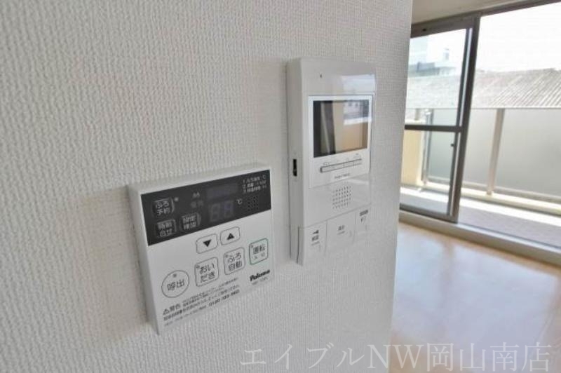 拡大写真：岡山市南区新福１丁目 3階301のセキュリティ