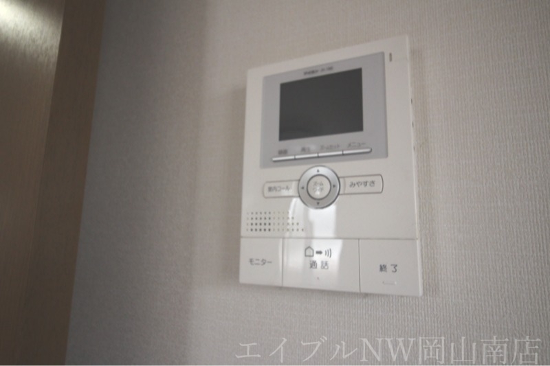 拡大写真:岡山市南区南輝2丁目 1階102のセキュリティ