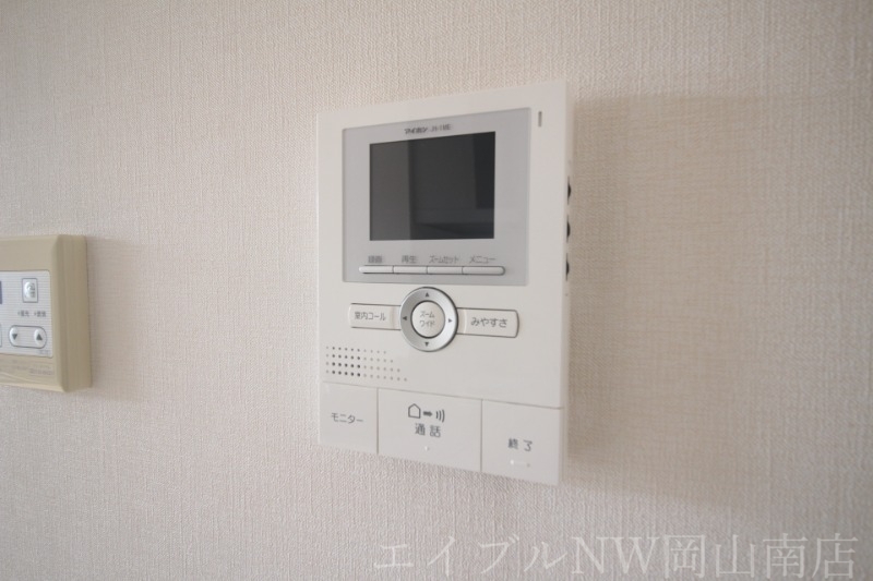 拡大写真:岡山市南区福成3丁目 2階202のセキュリティ