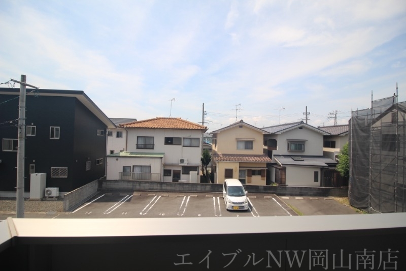 拡大写真:岡山市南区福成3丁目 2階202の眺望