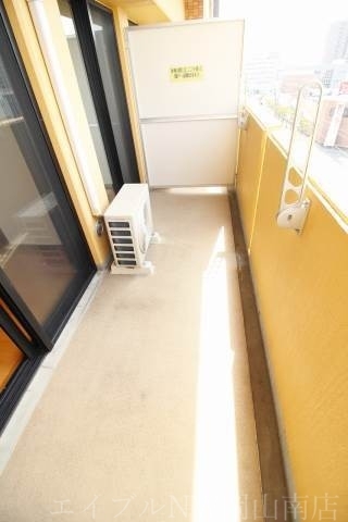 拡大写真:岡山市北区今4丁目 9階903のバルコニー