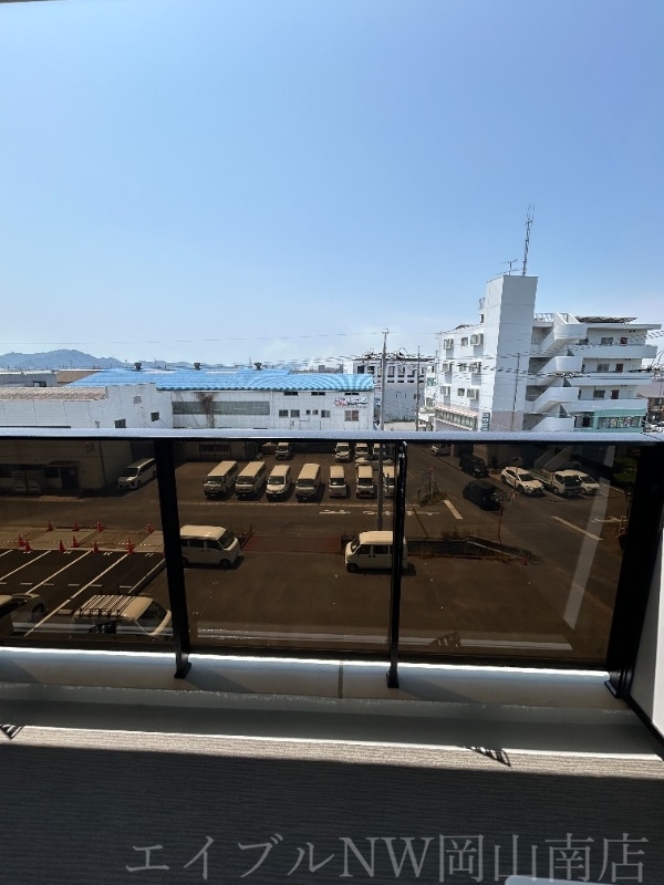 拡大写真:岡山市南区青江6丁目 4階402の眺望