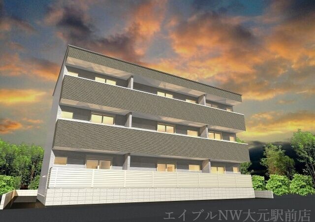 拡大写真：REGALEST LUXE 3階302の外観