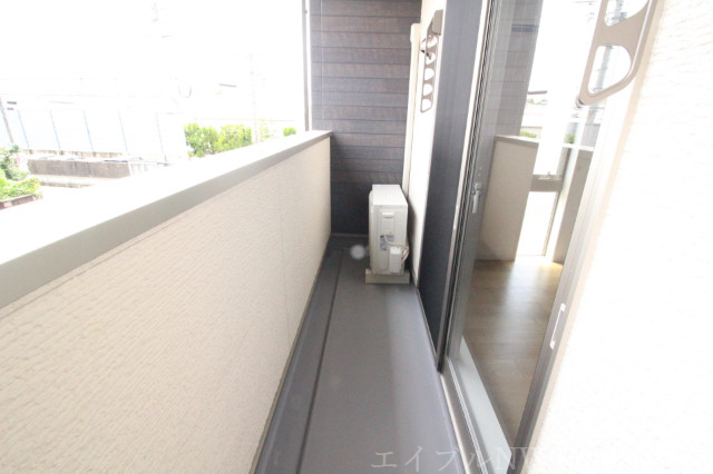 拡大写真:Casa un.fleur 1階101のバルコニー
