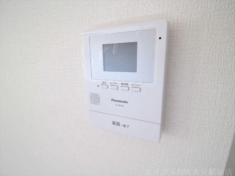 拡大写真:ウッディバード庭瀬 2階201のセキュリティ