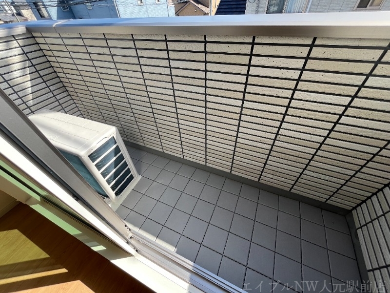 拡大写真:カーサ リヒト Ⅱ 2階204のバルコニー