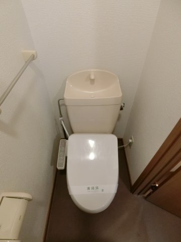 拡大写真:エビナールK 2階201のトイレ