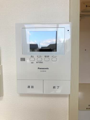 拡大写真:フレグランスレイC 2階201のセキュリティ