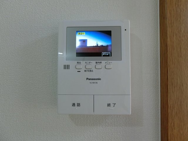 拡大写真：スカイマンションA 3階302のセキュリティ