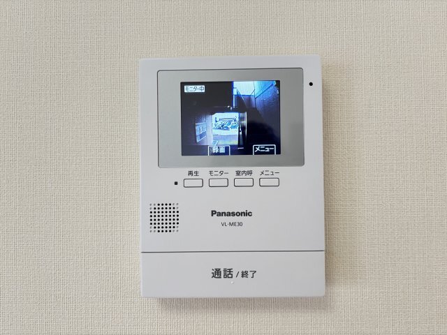 拡大写真:エスポワール三柳B棟 1階102のセキュリティ