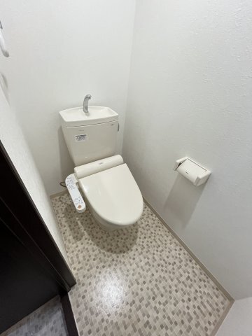 拡大写真：スカイマンションi 2階201のトイレ