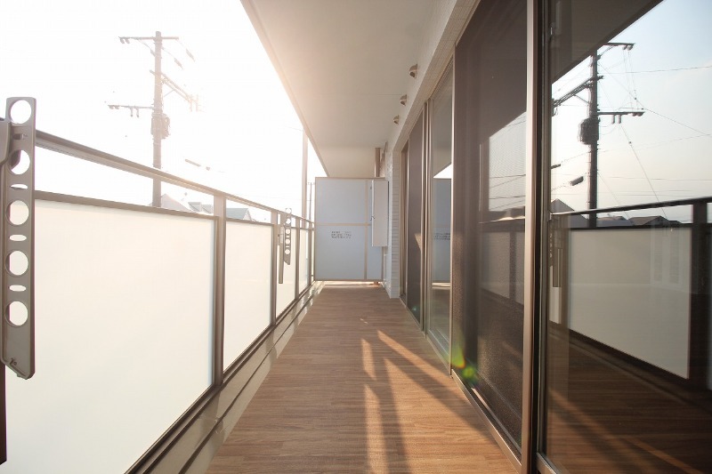 拡大写真：福岡市早良区次郎丸３丁目 1階107のバルコニー