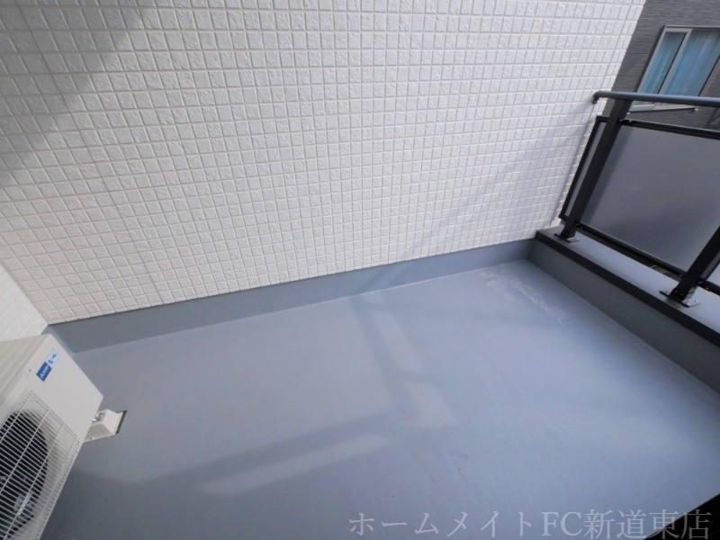 拡大写真:クレスタ 1階Bのバルコニー