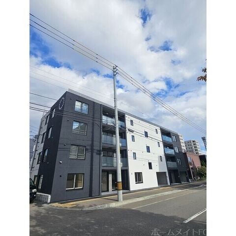 拡大写真:luce solare発寒(ルチェ・ソラーレハッサム) 3階301の建物外観