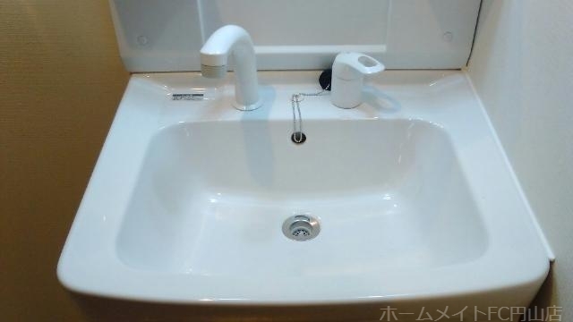 拡大写真:プレシェルト南円山 4階402の洗髪洗面化粧台