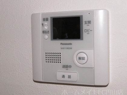 拡大写真:グランドサクセス琴似V 3階301のセキュリティ
