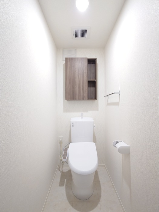 拡大写真:プランドール イサコ 2階201のトイレも気になるポイント