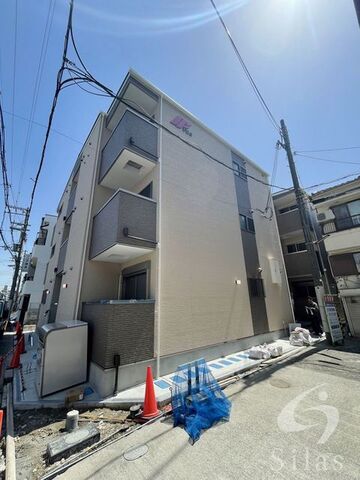 大阪市東住吉区湯里4丁目の外観